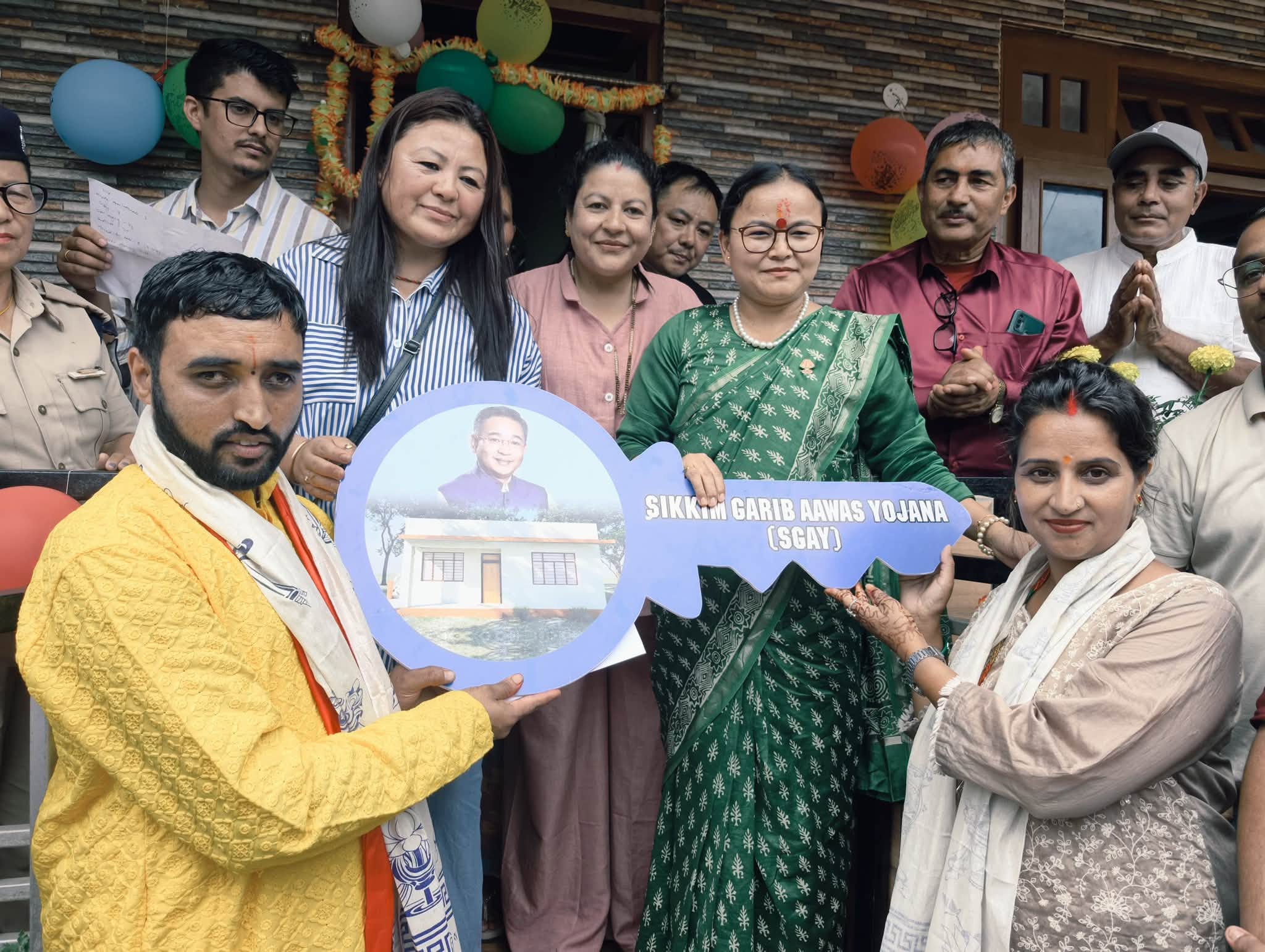 Sikkim Garib Awas Yojana (SGAY). 
