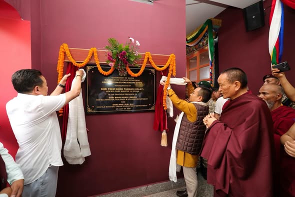 Chief Minister Inaugurates Pema Choling Monastery, 